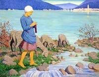On the Shore of the Lake