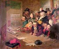 Awaiting Publication of 'Le Moniteur' for News of the Arrest of Robespierre