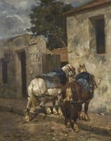 Percherons at Barbizon