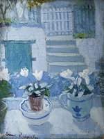 White Cyclamen