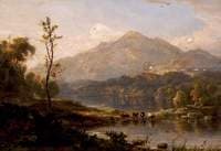 Lake and Mountain Scenery