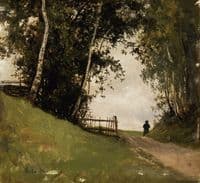 Landscape with Birch Trees