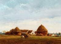 Landscape near Annet-sur-Marne, France