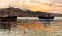 The Afterglow, Sound of Bressay, Shetland