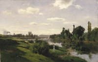 River Scene at Mantes
