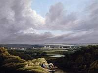 Oxford from a Distance: A Stormy Day