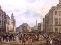 The Procession of King George IV Entering Princes Street, Edinburgh, August, 1822