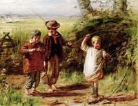 A Day's Fishing, Morning