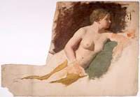 Life Study: Reclining Female Nude