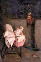 Baby by Fireside