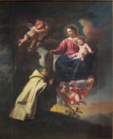 Delivery of the Scapular to St. Simon