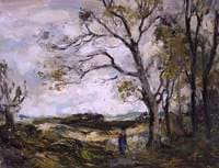 Landscape with a Figure and Sheep