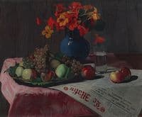 Nature morte au journal