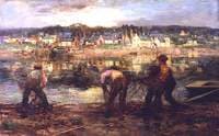 Salmon Fishers on the Dee at Kirkcudbright