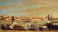 View of Sacramento, California, from across the Sacramento River
