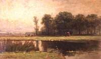 'When evening shadows softly fall'