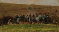 Farmers Harvesting Potatoes