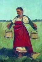 Peasant Woman with Buckets