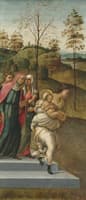John the Baptist being Carried to Zacharias