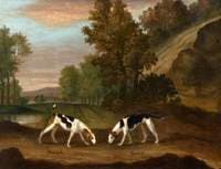 Mindful and Mischief, a Pair of Hounds