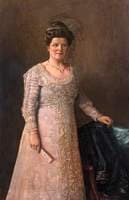 Lady with a Fan