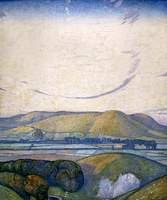 Sussex, Mount Caburn from Itford Hill