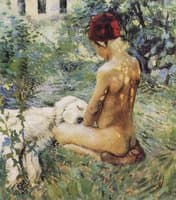 Boy with a Dog