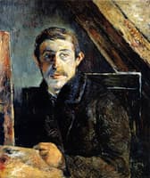 Gauguin at His Easel