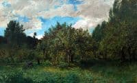Orchard at Harvest Time
