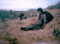 Idling on the Sands, Forvie, Aberdeenshire