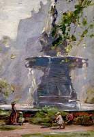 The Fountain, Princes Street Gardens, Edinburgh