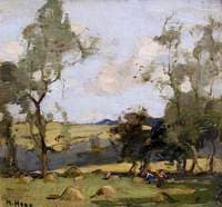 Workers in a Hay Field
