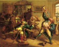 Antony Van Corlear Brought Into the Presence of Peter Stuyvesant