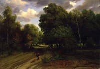 The Crossroads of the Eagle's Nest, Fontainebleau Forest