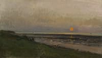 Sunset at Villerville