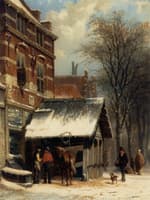 The Smithy of Culemborg in Winter