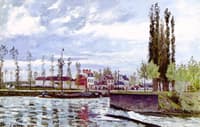The Lock at Pontoise