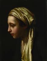 Young Girl in Profile