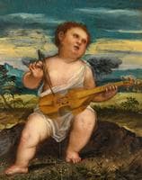 Cupid with a Violin