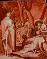 John the Baptist Preaching