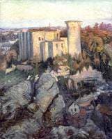 The Castle of Falaise (Evening)