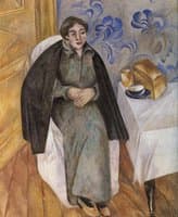 Portrait of a Woman in Green Dress