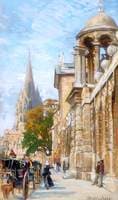 Entrance to Queen's College, Oxford