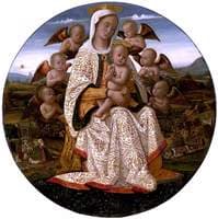 The Virgin and Child with Cherubim