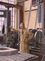 Machining a Blank for Jerricans at Williams & Williams, Chester