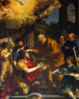 Ananias Restores the Sight to Saint Paul