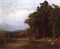 Cattle Grazing, Late Afternoon