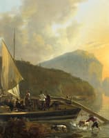 Italianate River Landscape