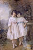 The Honourable Louise Fermor-Hesketh and Her Sister the Honourable Flora Breckinridge Fermor-Hesketh