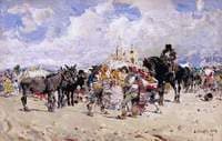 The Market Place, Granada, Spain